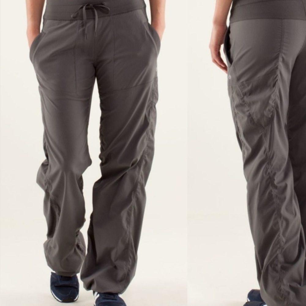 Lululemon Studio Pant II Unlined Soot Light Grey Gray